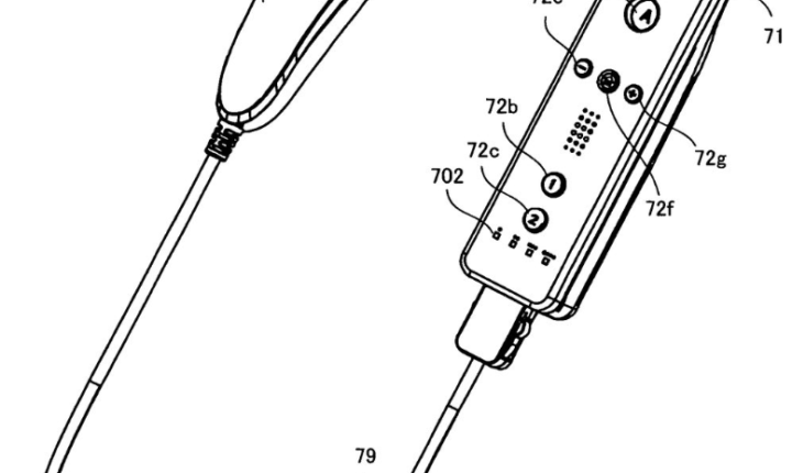 a wii remote and nunchuk